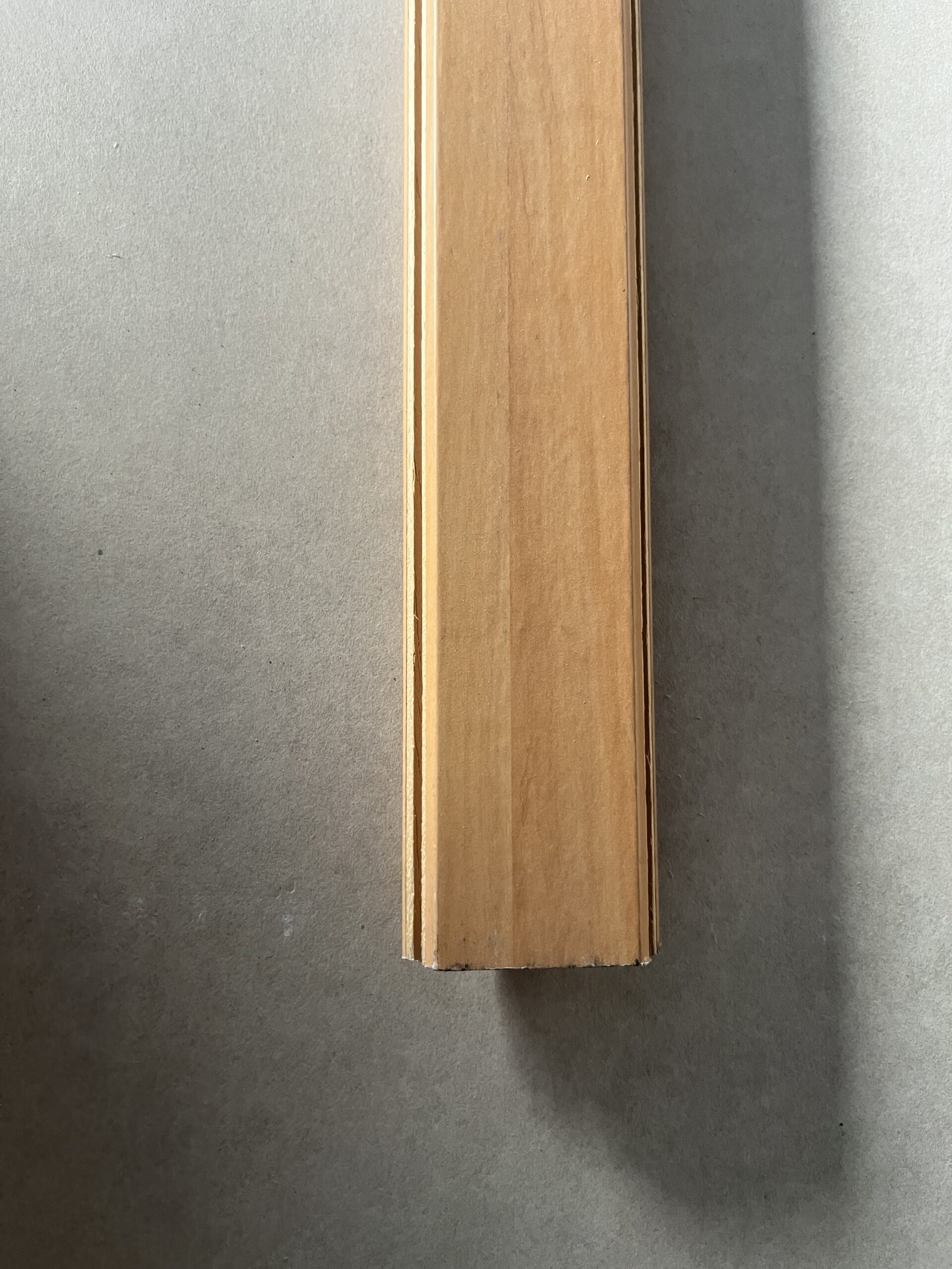 Leiste Holz Massivholz beschichtet Apple Plank 1,90 Meter 3 Stück