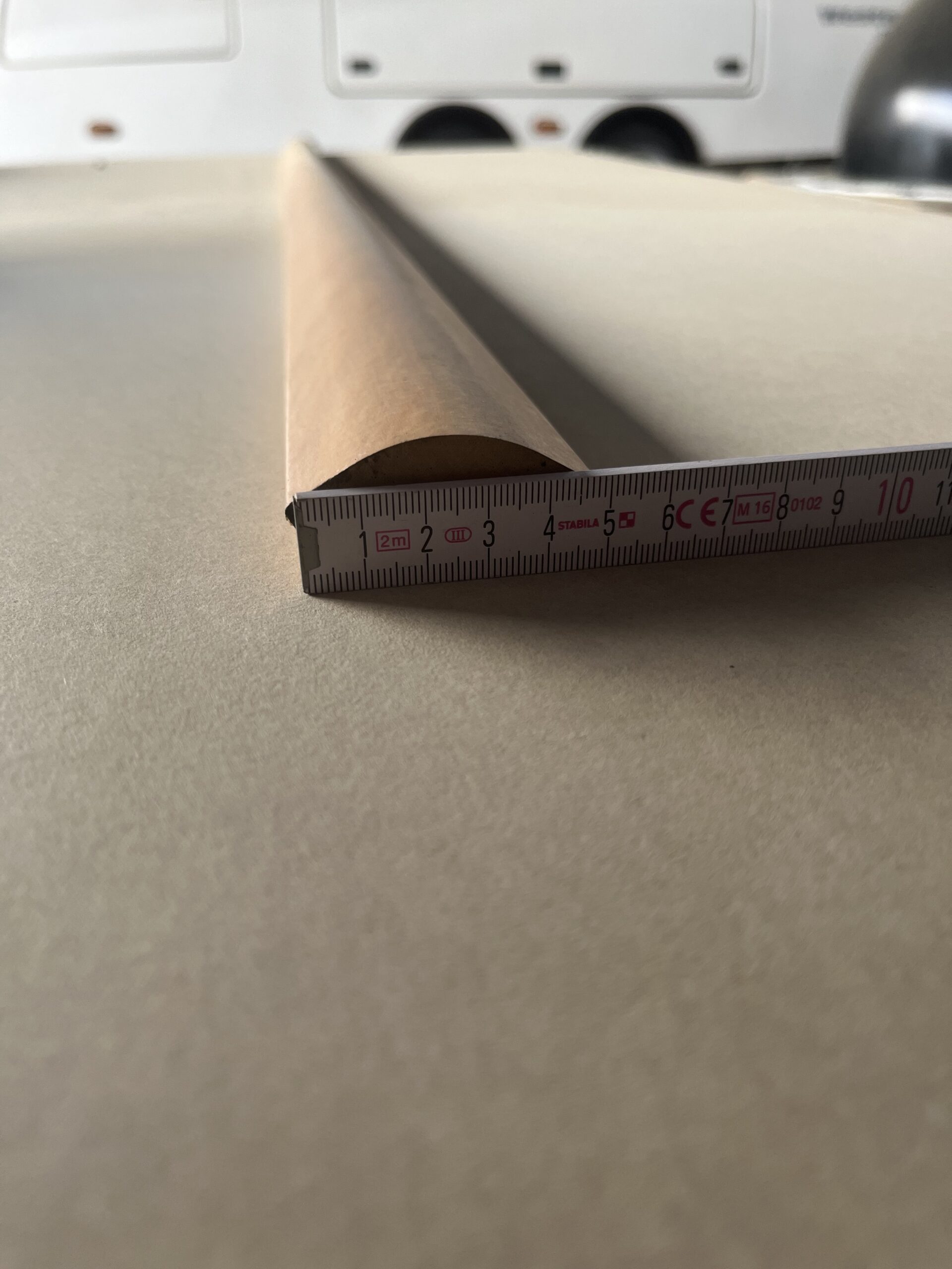 Leiste Holz Massivholz beschichtet Apple Plank 1,90 Meter 3 Stück