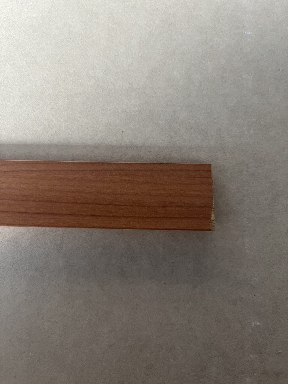 Leiste Holz Massivholz beschichtet Mediteranian Cherry 1,90 Meter 3 Stück