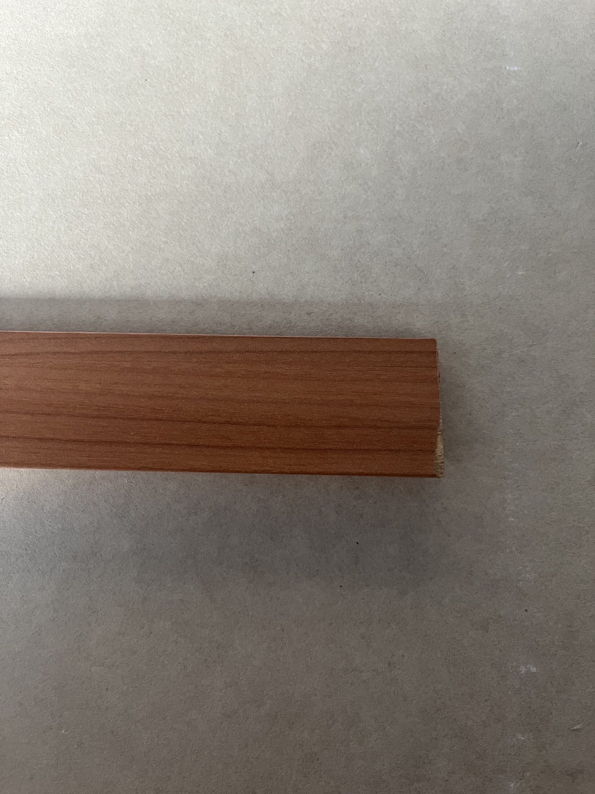 Leiste Holz Massivholz beschichtet Mediteranian Cherry 1,90 Meter 3 Stück