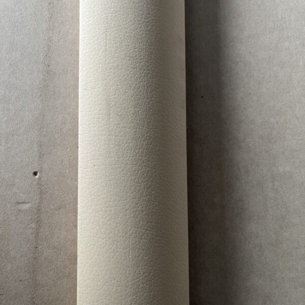 Leiste Holz Massivholz beschichtet weiß Lederoptik 1,90 Meter