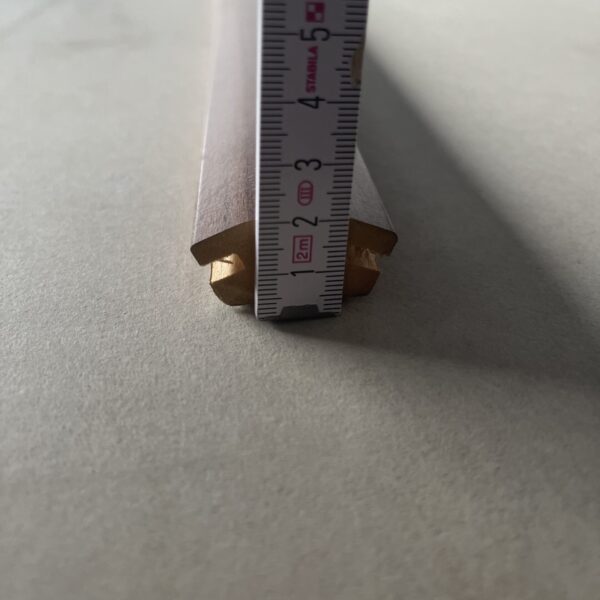 Leiste Holz Massivholz Mahagoni beschichtet 1,90 Meter