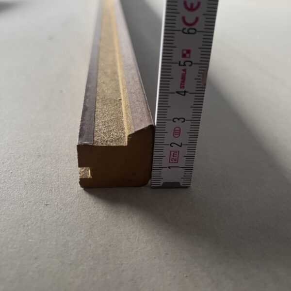 Leiste Holz Massivholz Mahagoni beschichtet 1,90 Meter