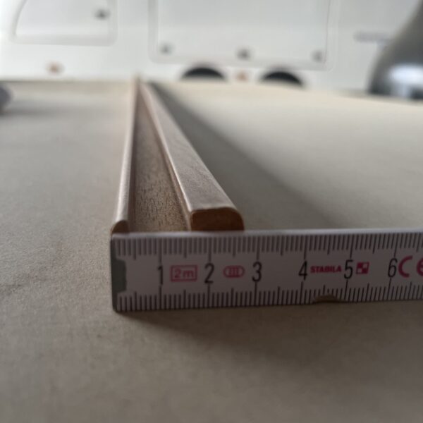 Leiste Holz Massivholz Mahagoni beschichtet 1,90 Meter