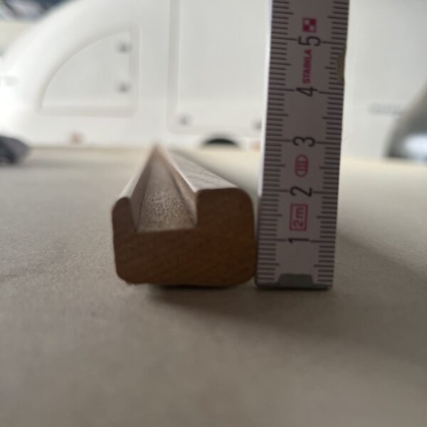 Leiste Holz Massivholz Mahagoni beschichtet 1,90 Meter