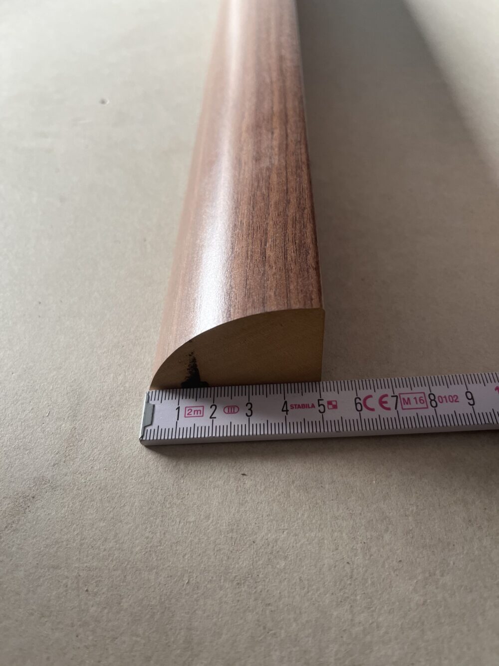 Leiste Holz Massivholz Mahagoni beschichtet 1,90 Meter