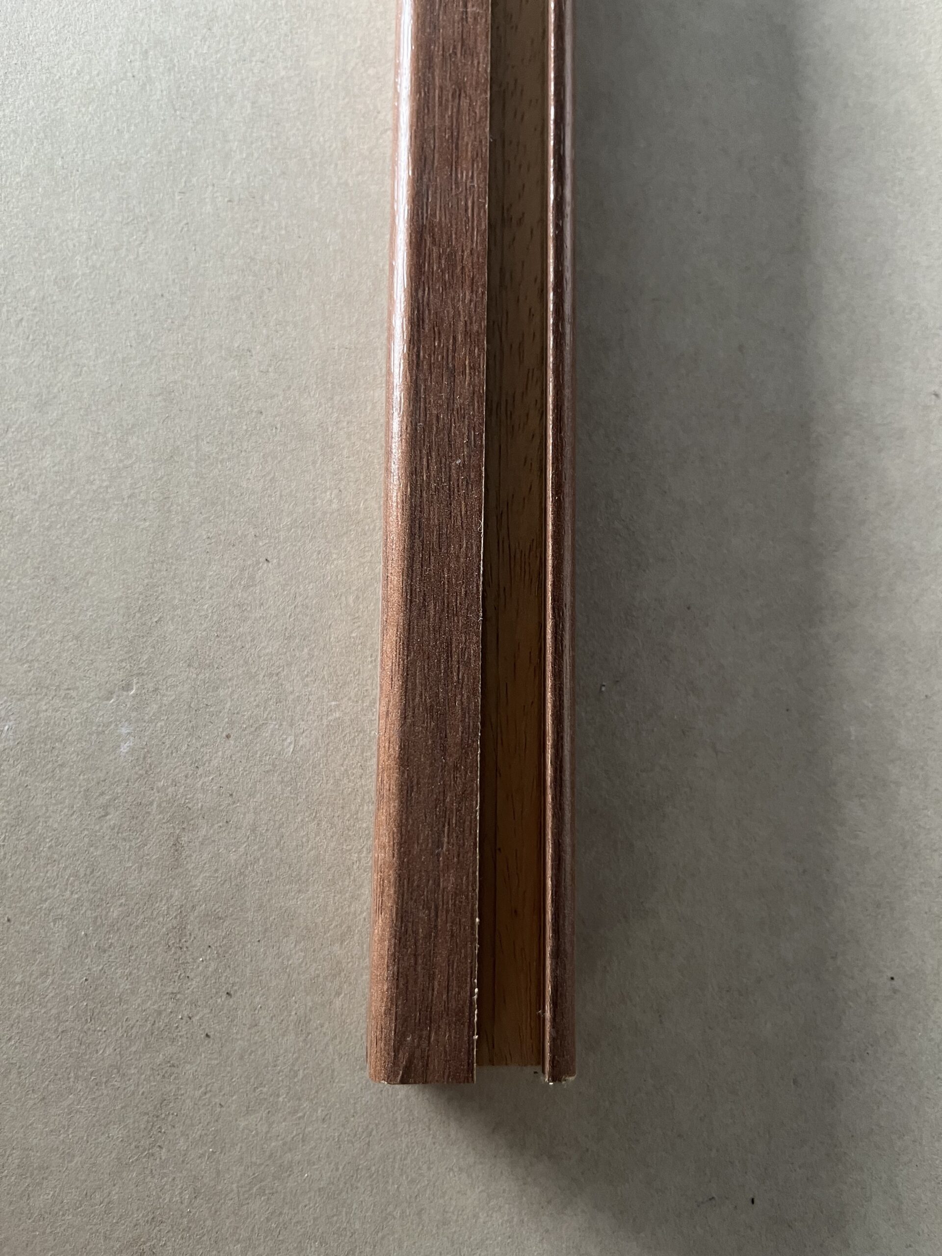 Leiste Holz Massivholz Mahagoni beschichtet 1,90 Meter