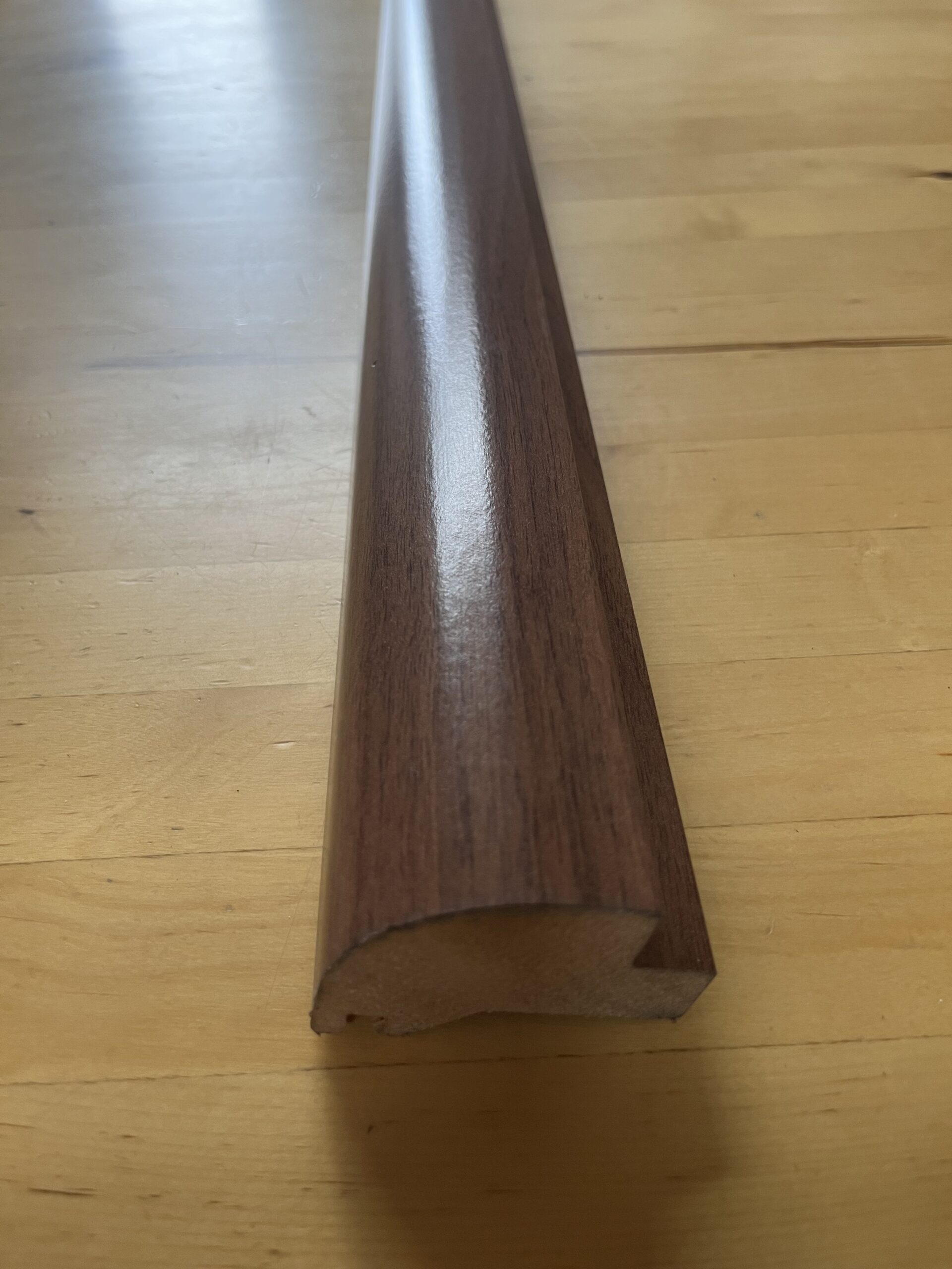 Leiste Holz Massivholz Mahagoni beschichtet 1,90 Meter