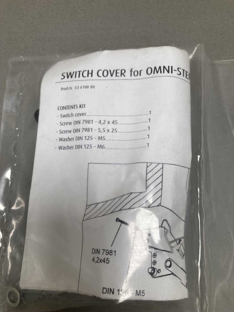 Omnistor Switch Cover for Omni Step single Art.-Nr.: 53610000 neu – Bild 3