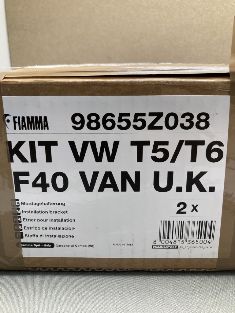 Fiamma Markisenadapter VW T5-T6 für Markise F40 Art.-Nr.: 98655Z038 neu