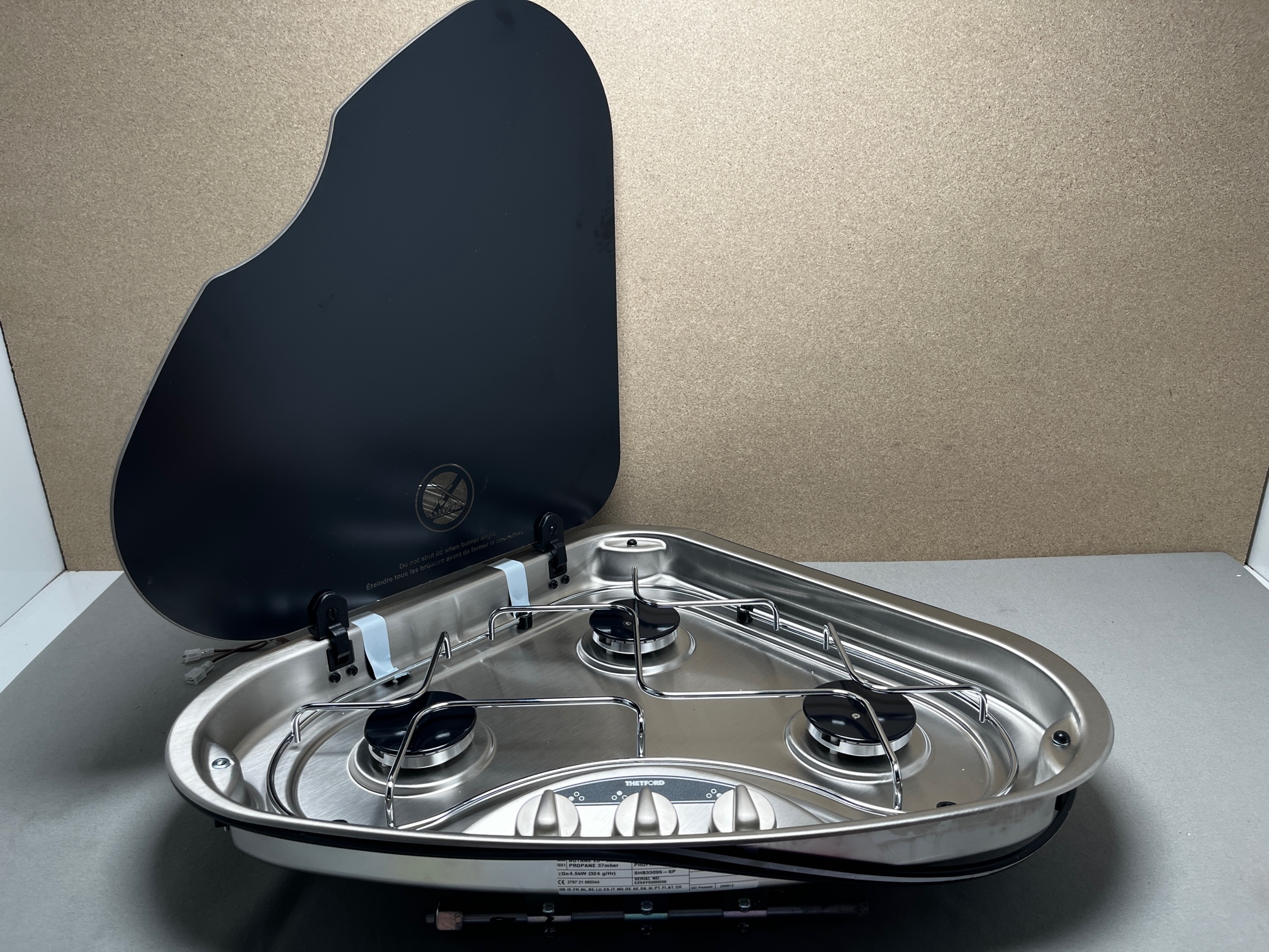 Thetford Series 330 Gaskocher 3-eckig Scharnier links