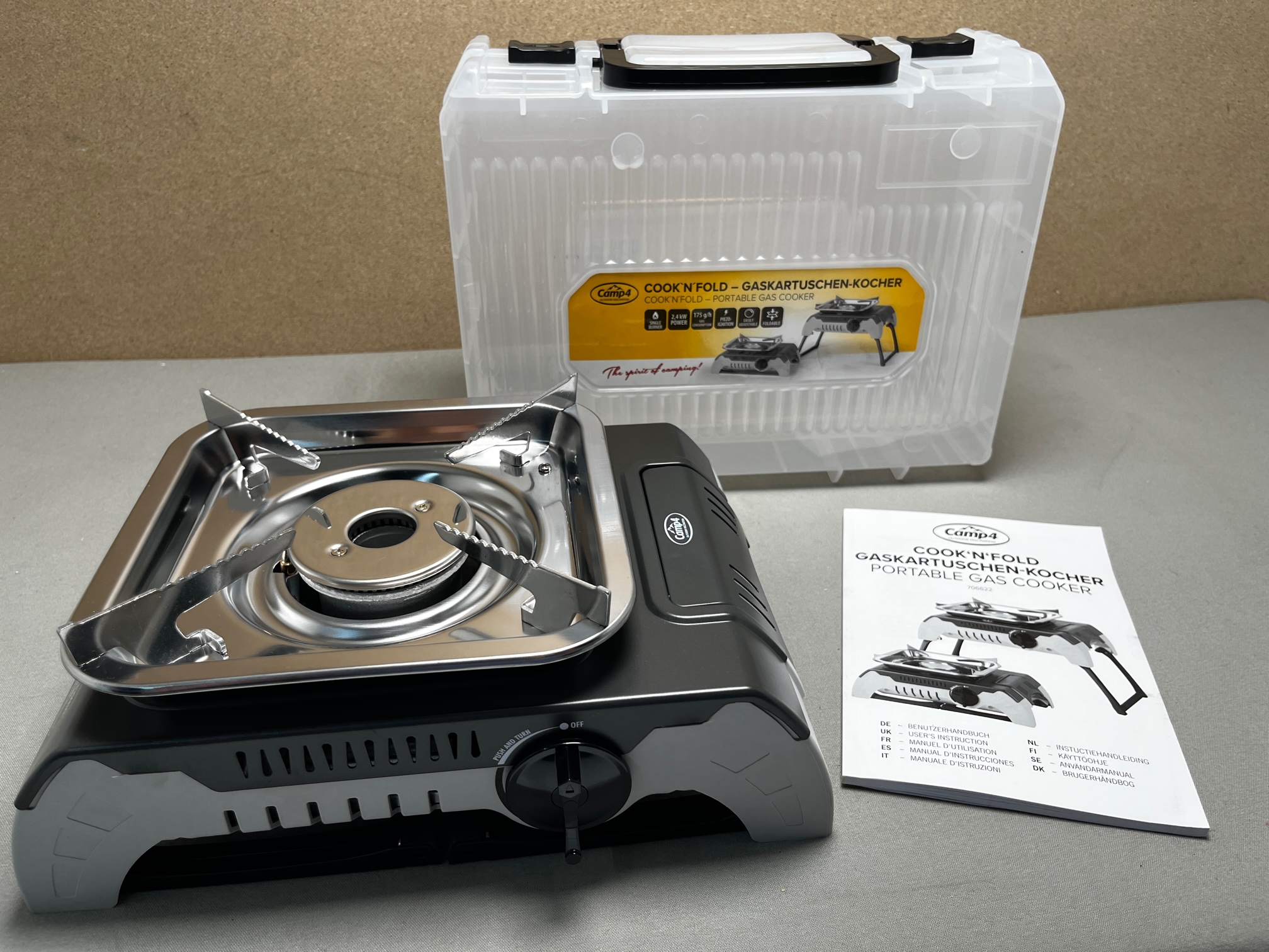 Camp4 Cook´n´Fold Gaskartuschenkocher