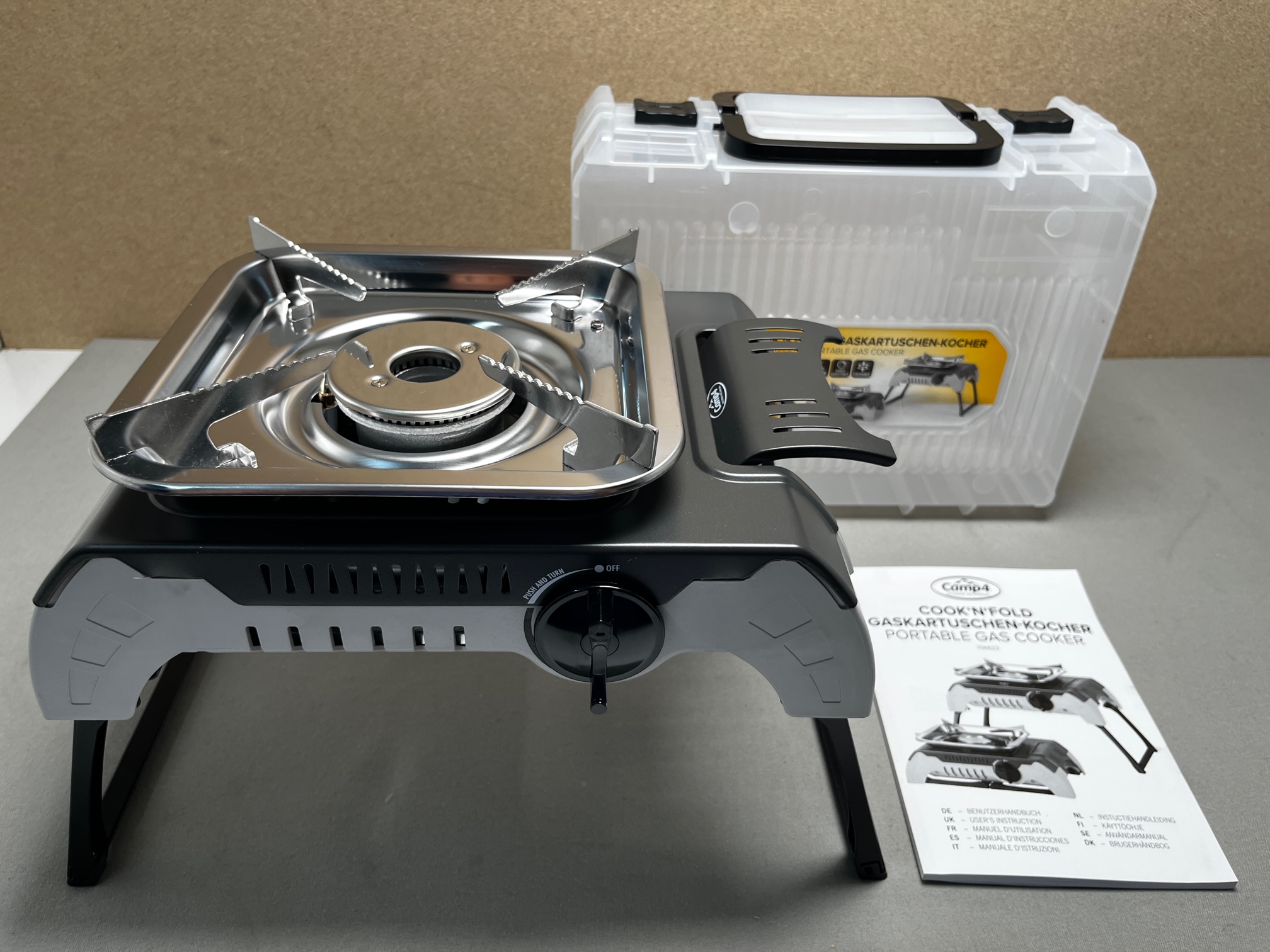 Camp4 Cook´n´Fold Gaskartuschenkocher – Bild 4