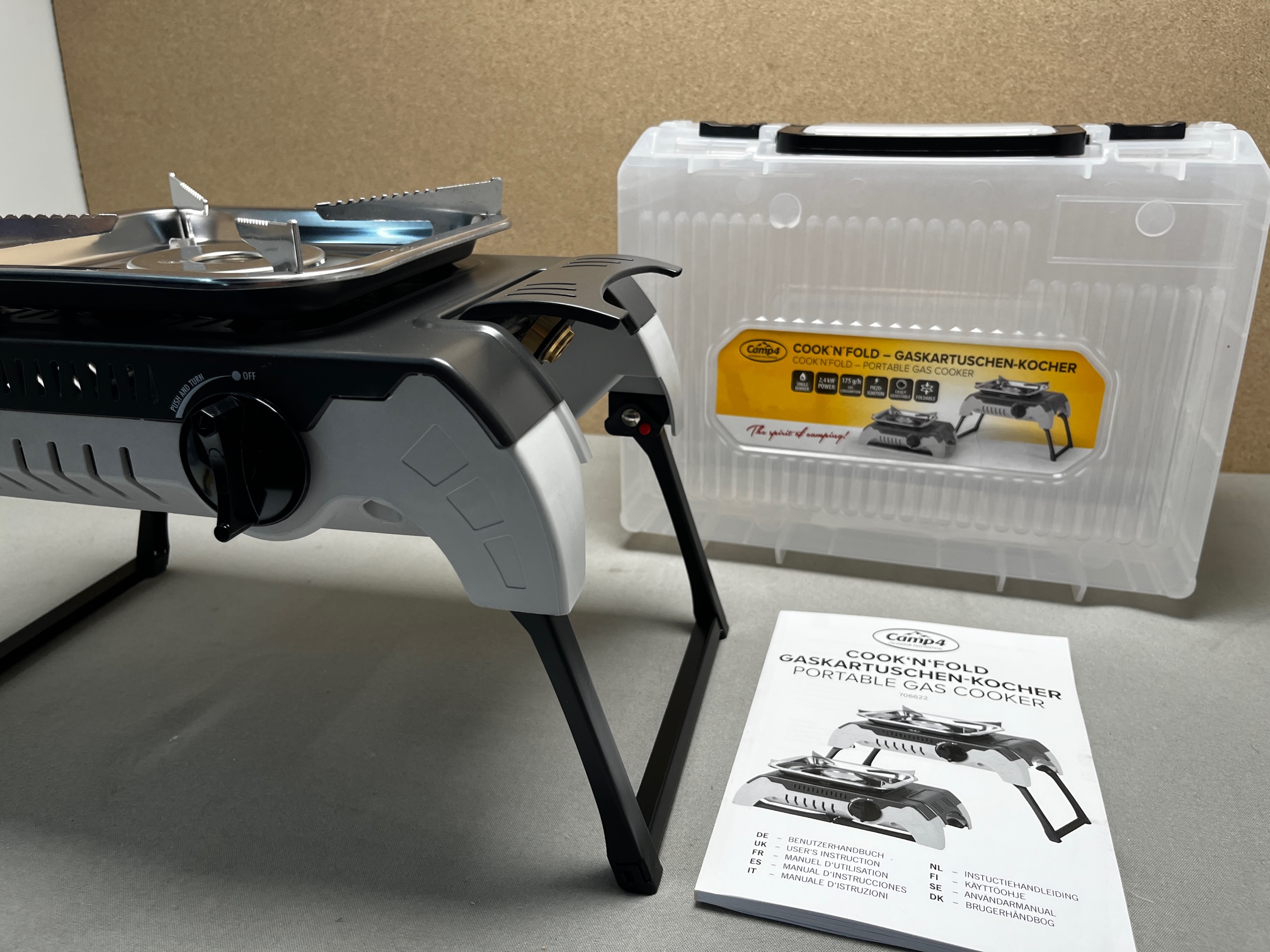 Camp4 Cook´n´Fold Gaskartuschenkocher – Bild 5