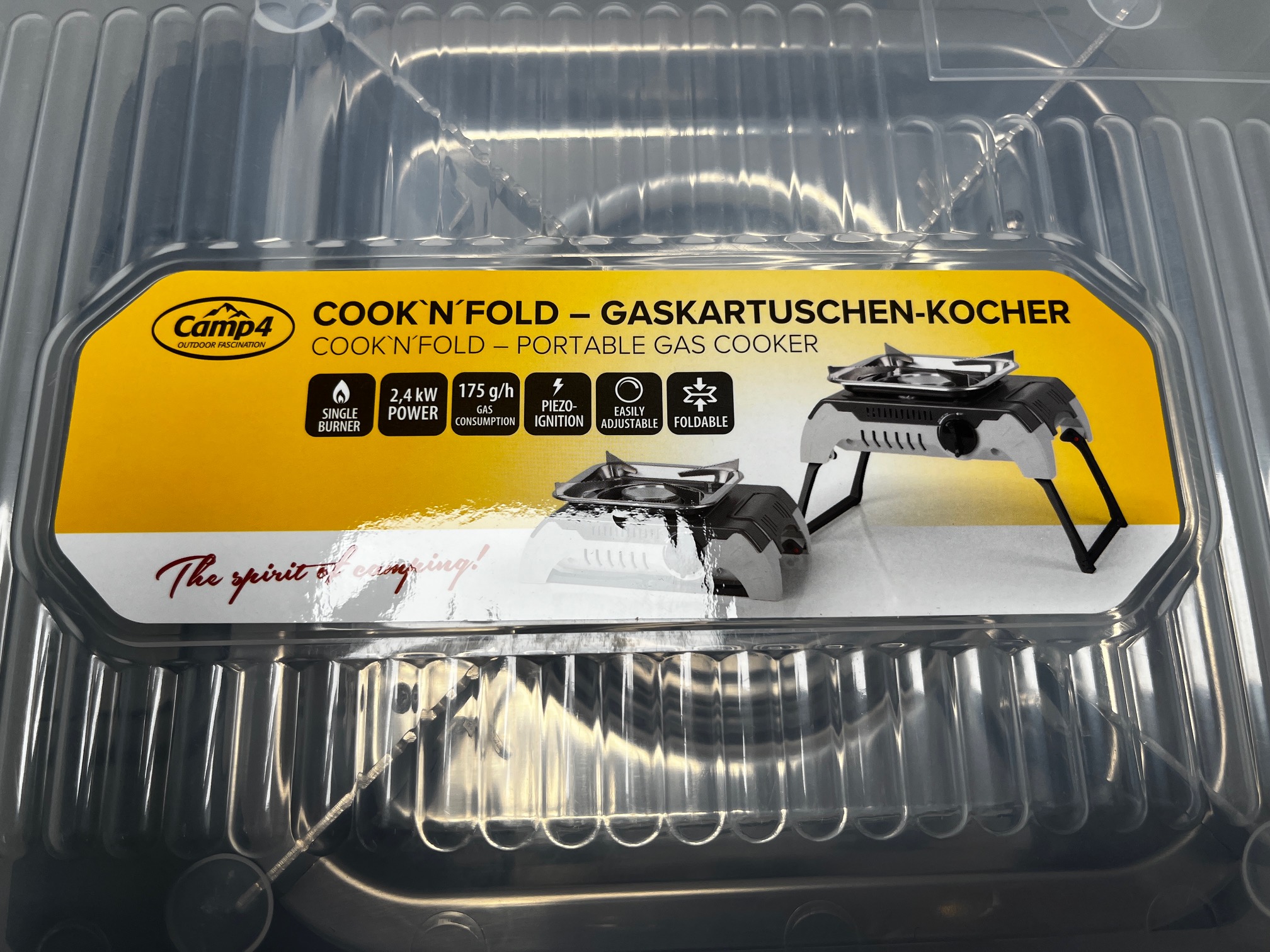 Camp4 Cook´n´Fold Gaskartuschenkocher – Bild 7