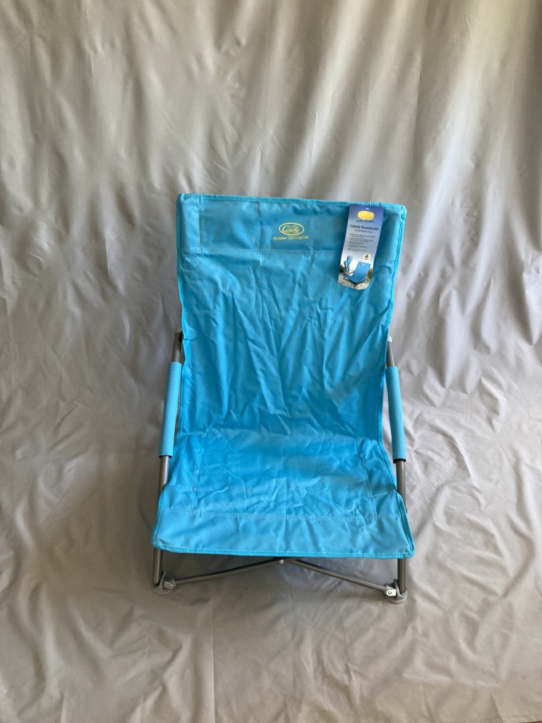 Camp4 Calella Strandstuhl hellblau neu
