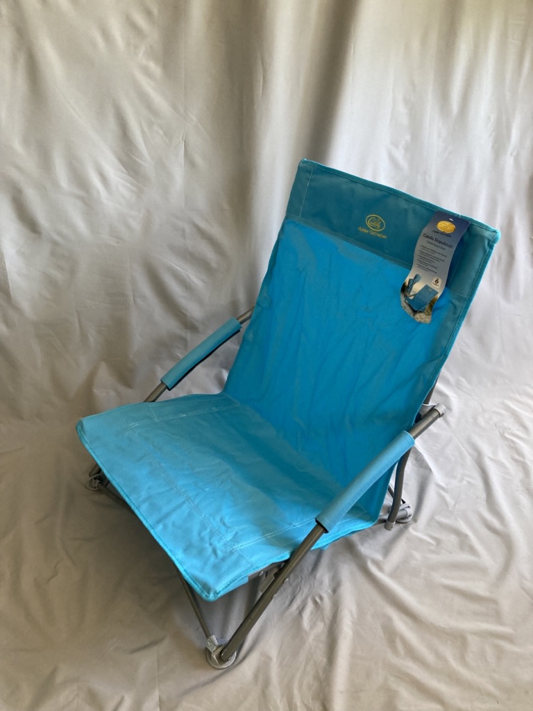 Camp4 Calella Strandstuhl hellblau neu
