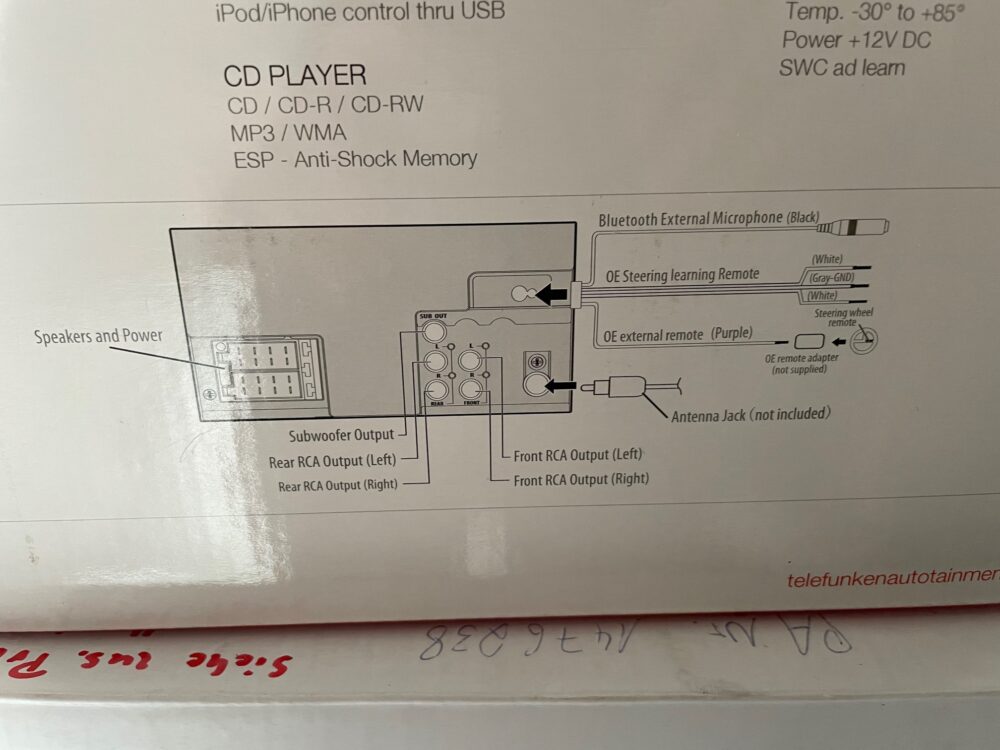 CD Tuner und Freisprecher von Telefunken – Bild 9