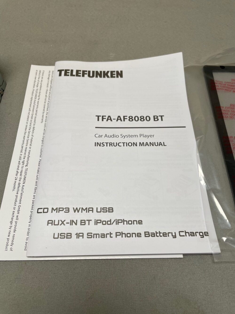 CD Tuner und Freisprecher von Telefunken