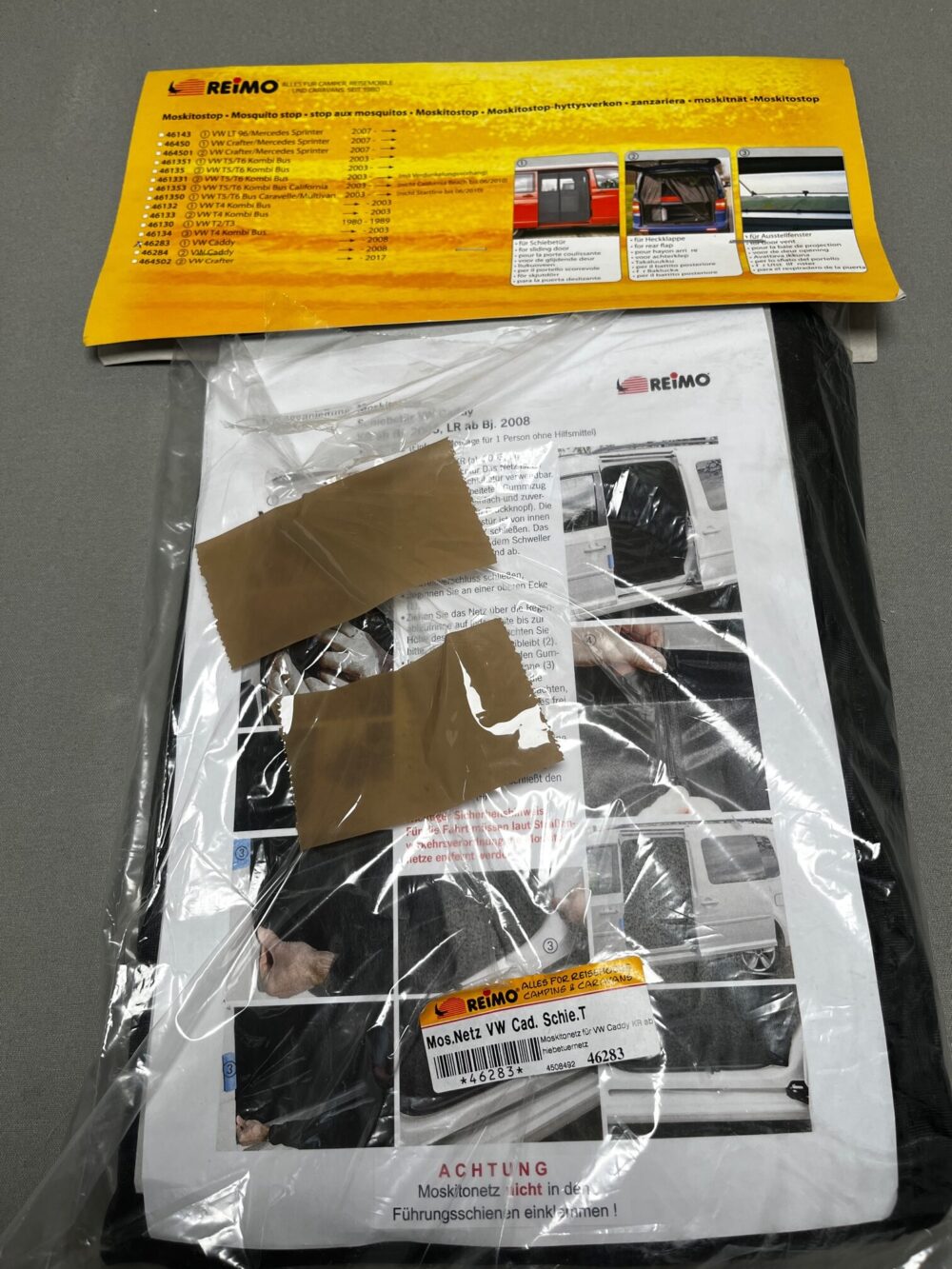 Reimo Moskitostop 46283 VW Caddy bis 2008