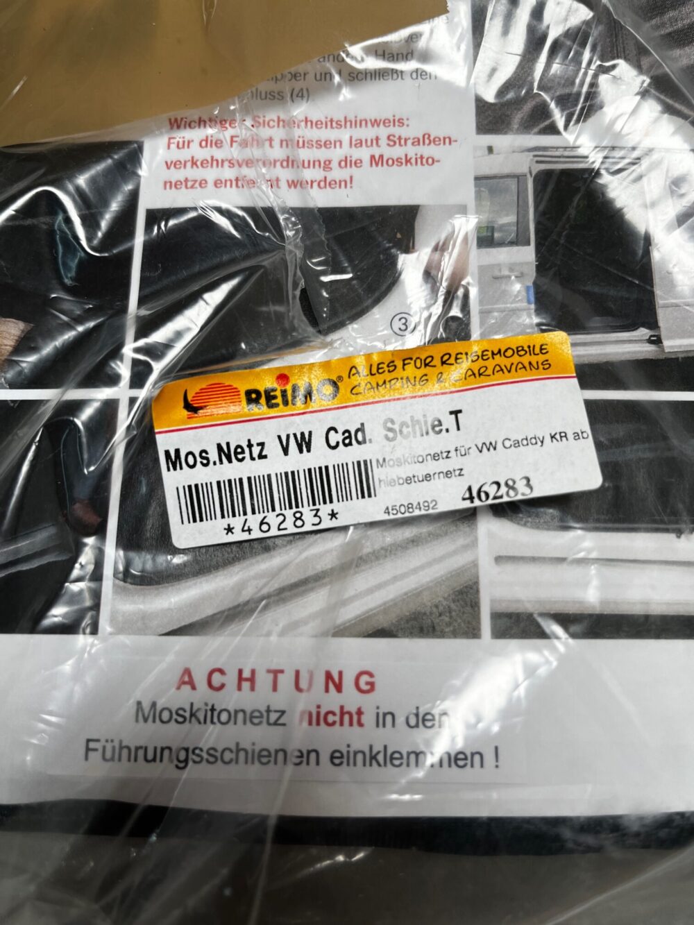 Reimo Moskitostop 46283 VW Caddy bis 2008