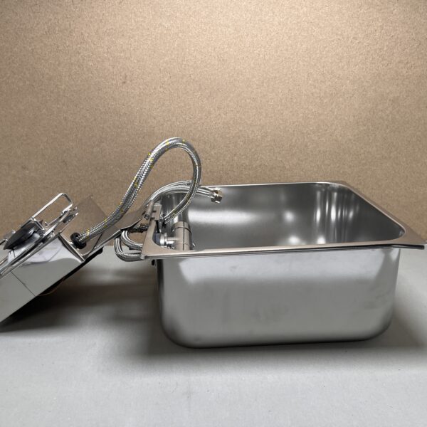 Can Spüle-Kocher Kombination schwarz Art.-Nr.: 70505 neu ohne Glasabdeckung