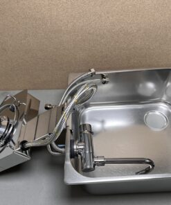 Can Spüle-Kocher Kombination schwarz Art.-Nr.: 70505 neu ohne Glasabdeckung