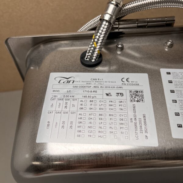 Can Spüle-Kocher Kombination schwarz Art.-Nr.: 70505 neu ohne Glasabdeckung