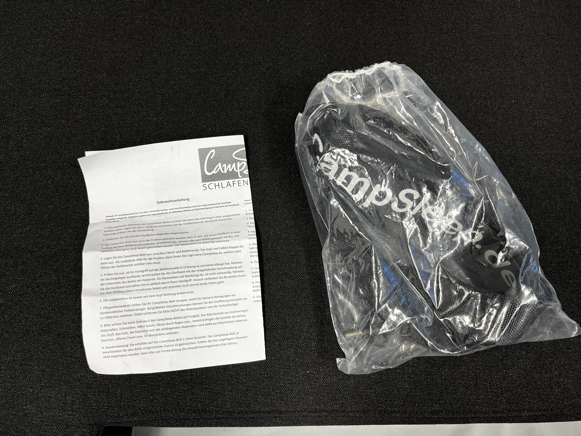 Camp Sleep Fahrerhaus Matratze Bett – Bild 2
