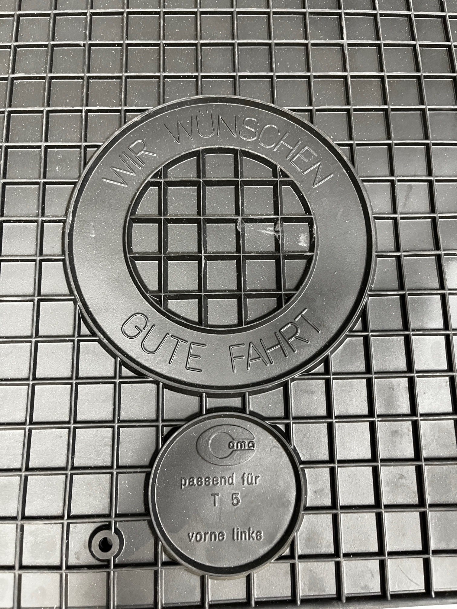 Gummimatte VW T5 vorne links & rechts – Bild 4