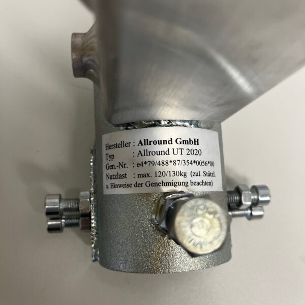 Allround Rollerträger mit Auffahrrampe