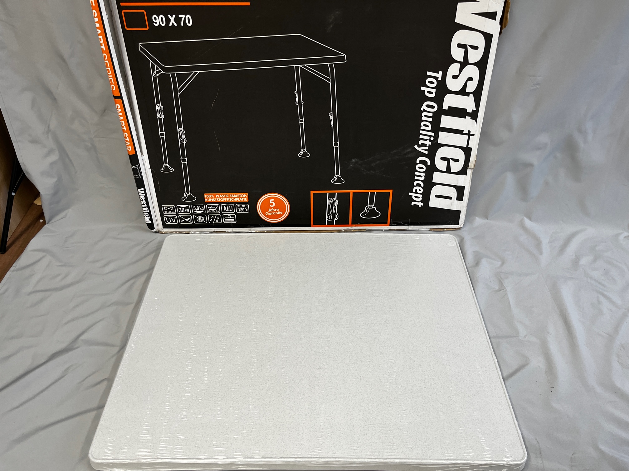 Westfield Smart Star 90x70 Campingtisch – Bild 2