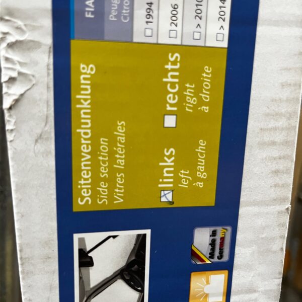 Remis Remifront Verdunklungslösung Fahrerkabine Sprinter/VW Crafter >2006 rechts