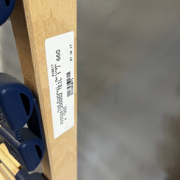 Fendt Lattenrost Ersatzteil 190x132cm 2-teilig