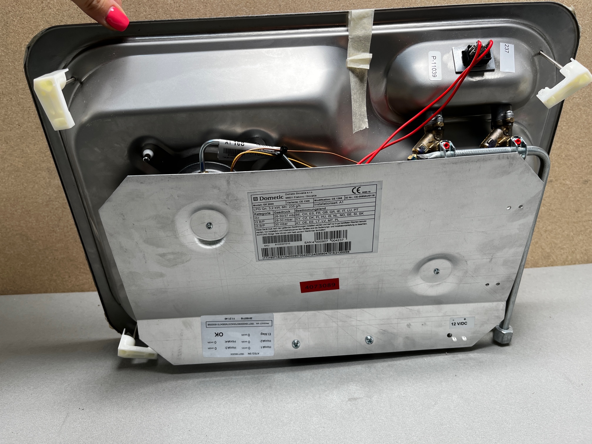 Dometic EK2000 Einbaukochfeld 2-flammig – Bild 4