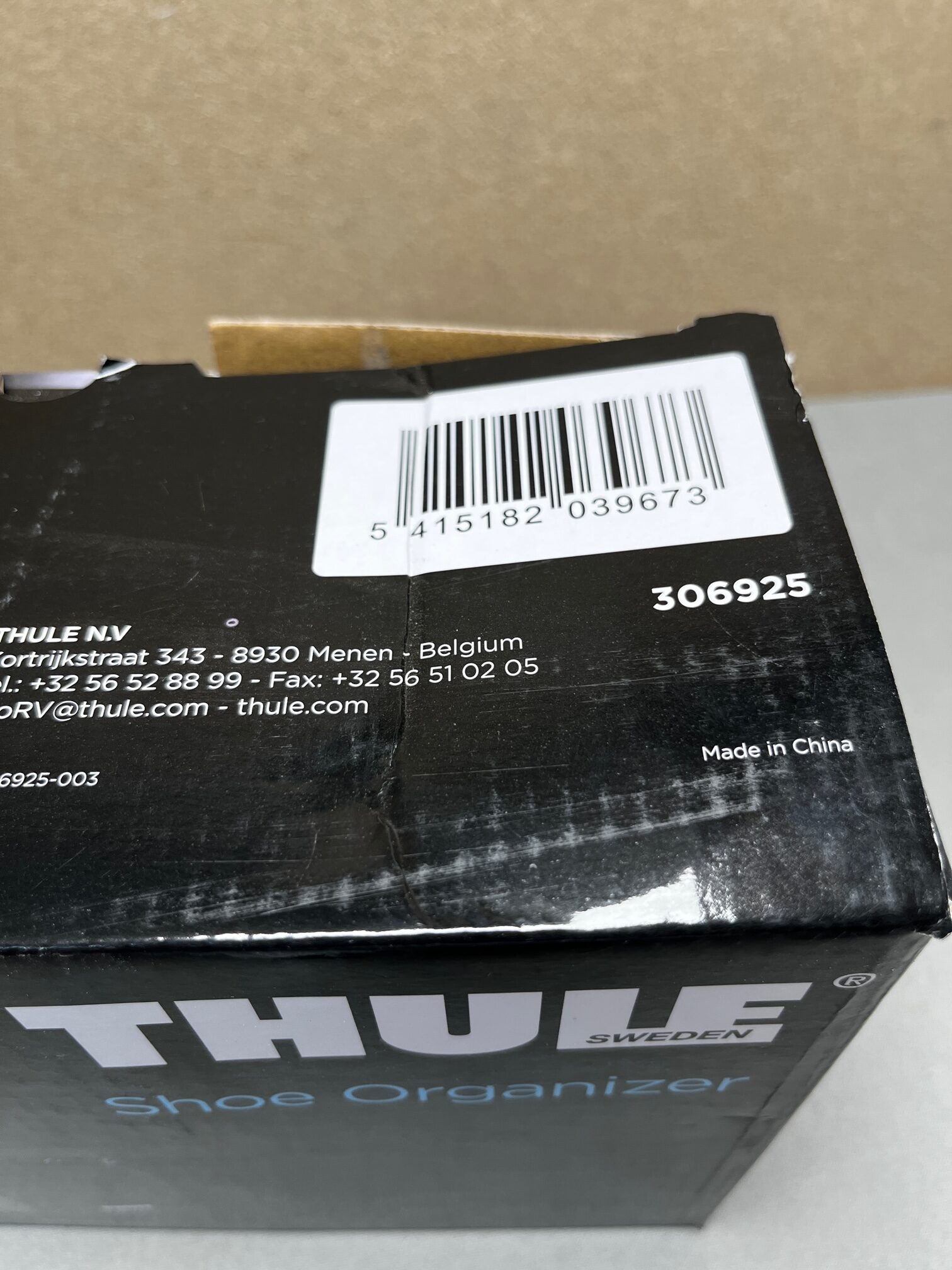 Thule Schuh Organizer 85x50 für 10 Paar Schuhe