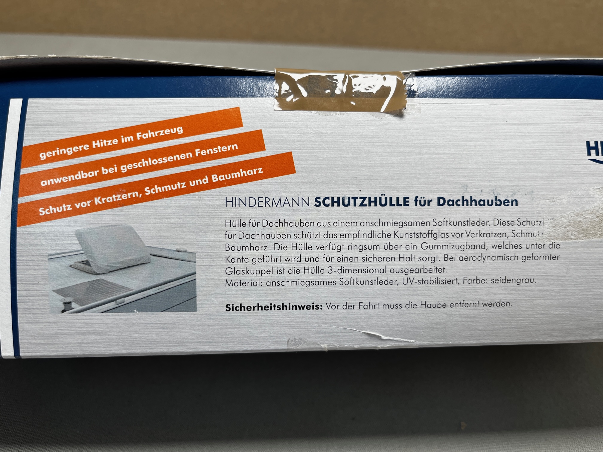 Hindermann Schutzhülle Dachhaube für Remitop Vario 500x700 Art.Nr.: 7702-3440 – Bild 2