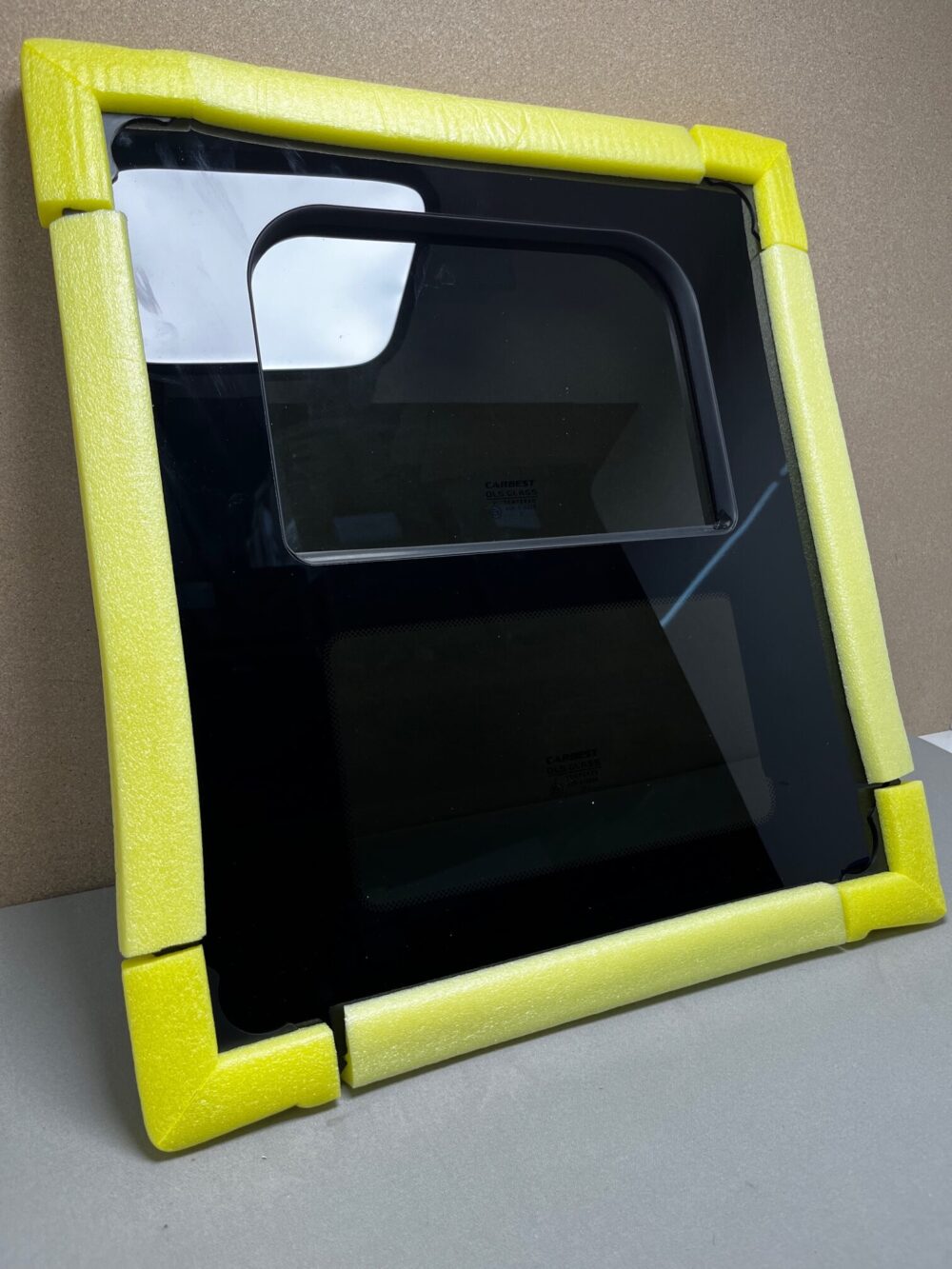 Carbest getöntes Universal-Glasschiebefenster 500x450