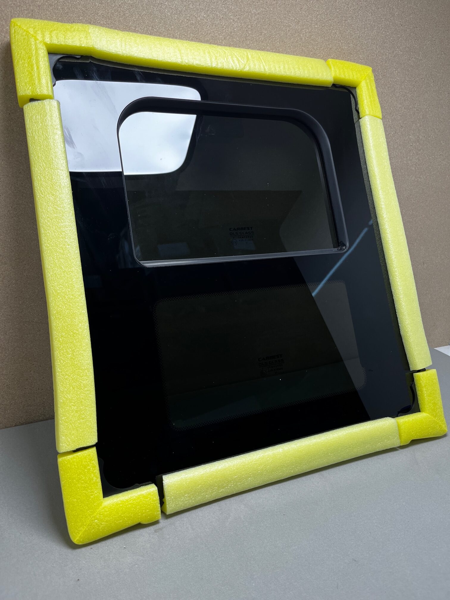 Carbest getöntes Universal-Glasschiebefenster 500x450