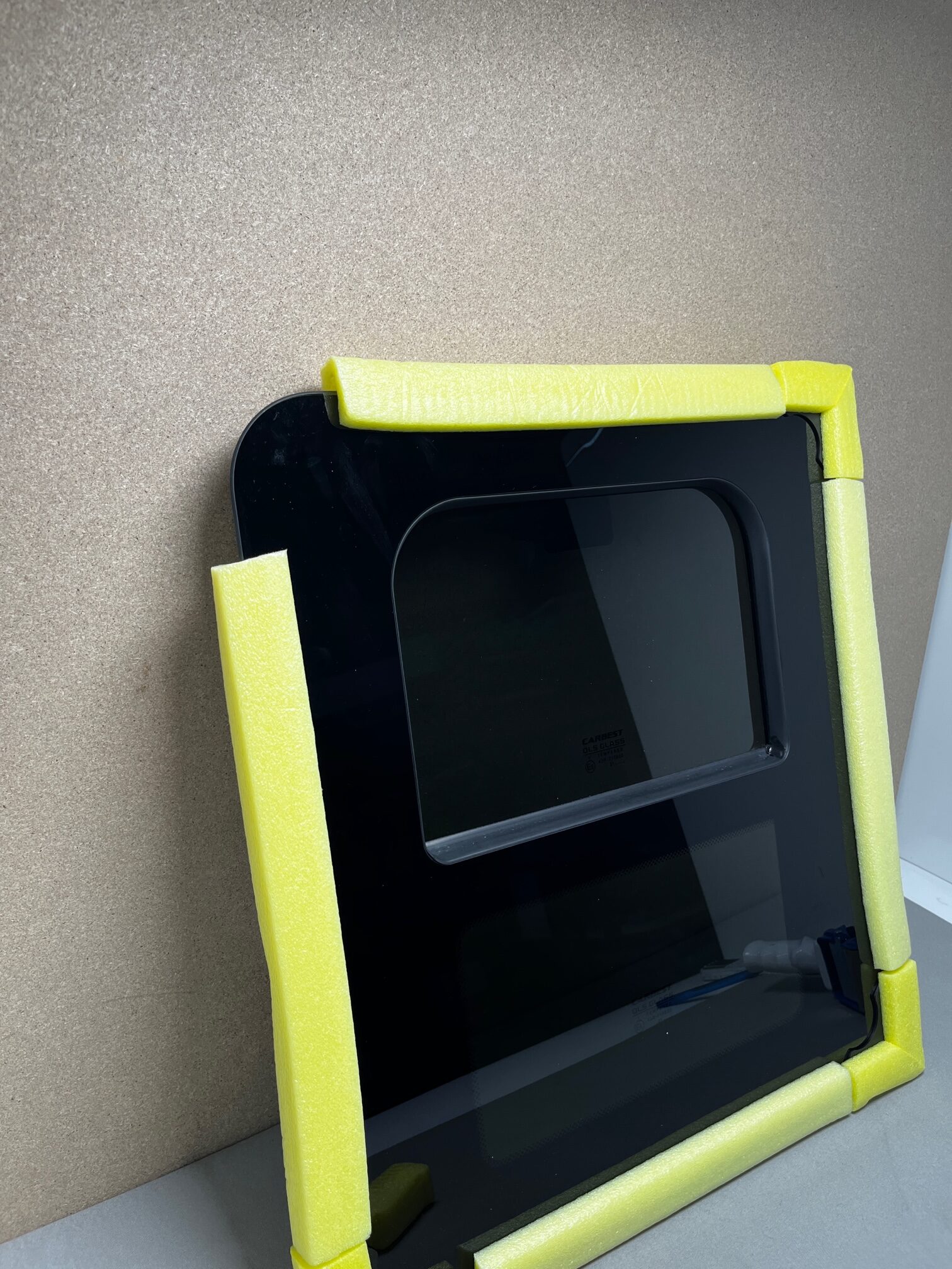 Carbest getöntes Universal-Glasschiebefenster 500x450