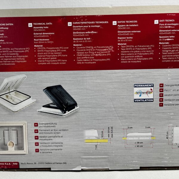 Fiamma Vent weiß Dachhaube