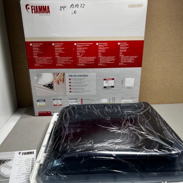 Fiamma Turbo Vent Premium Chrystal Dachhaube mit 12V Motor