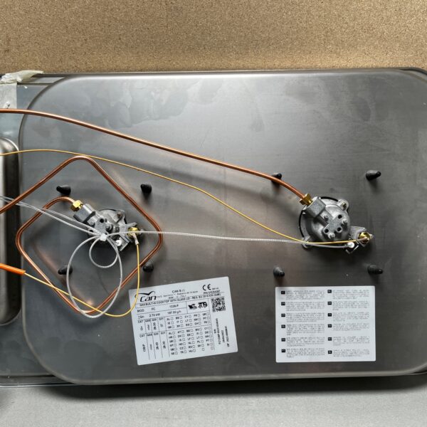 Can Gas Einbaukochfeld FC 1336-P 2-flammig 530x340mm