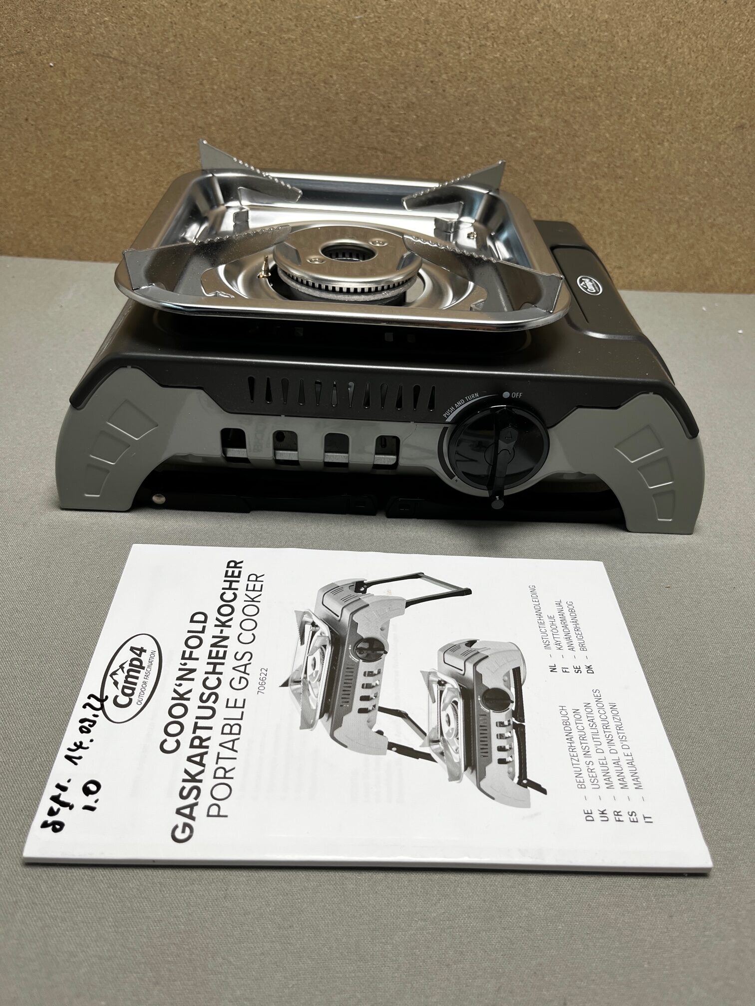 Camp4 Cook´n´Fold Gaskartuschenkocher 706622