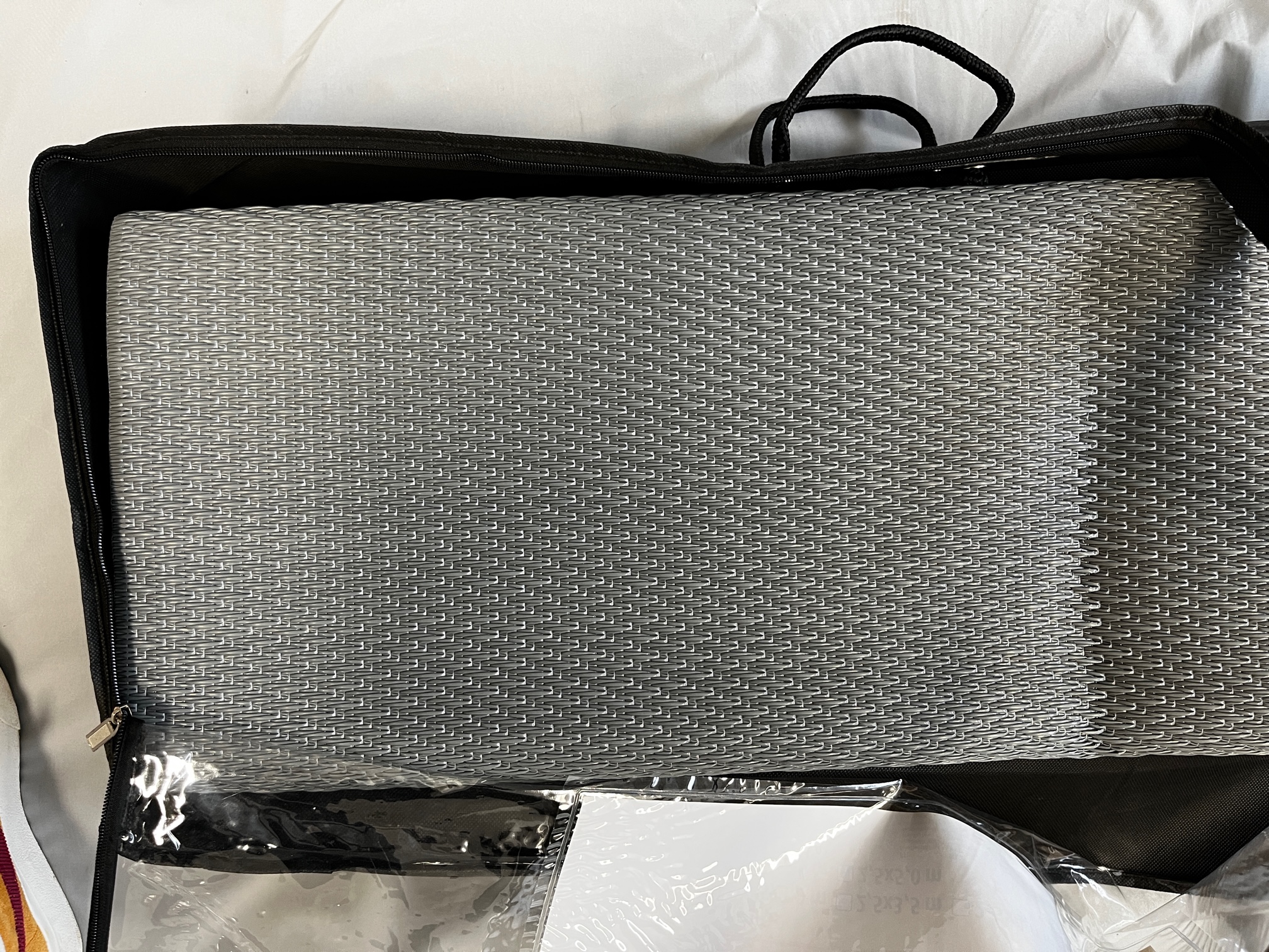 Reimo Zeltteppich Cloud 2,5x4,5m Solid Grey – Bild 2