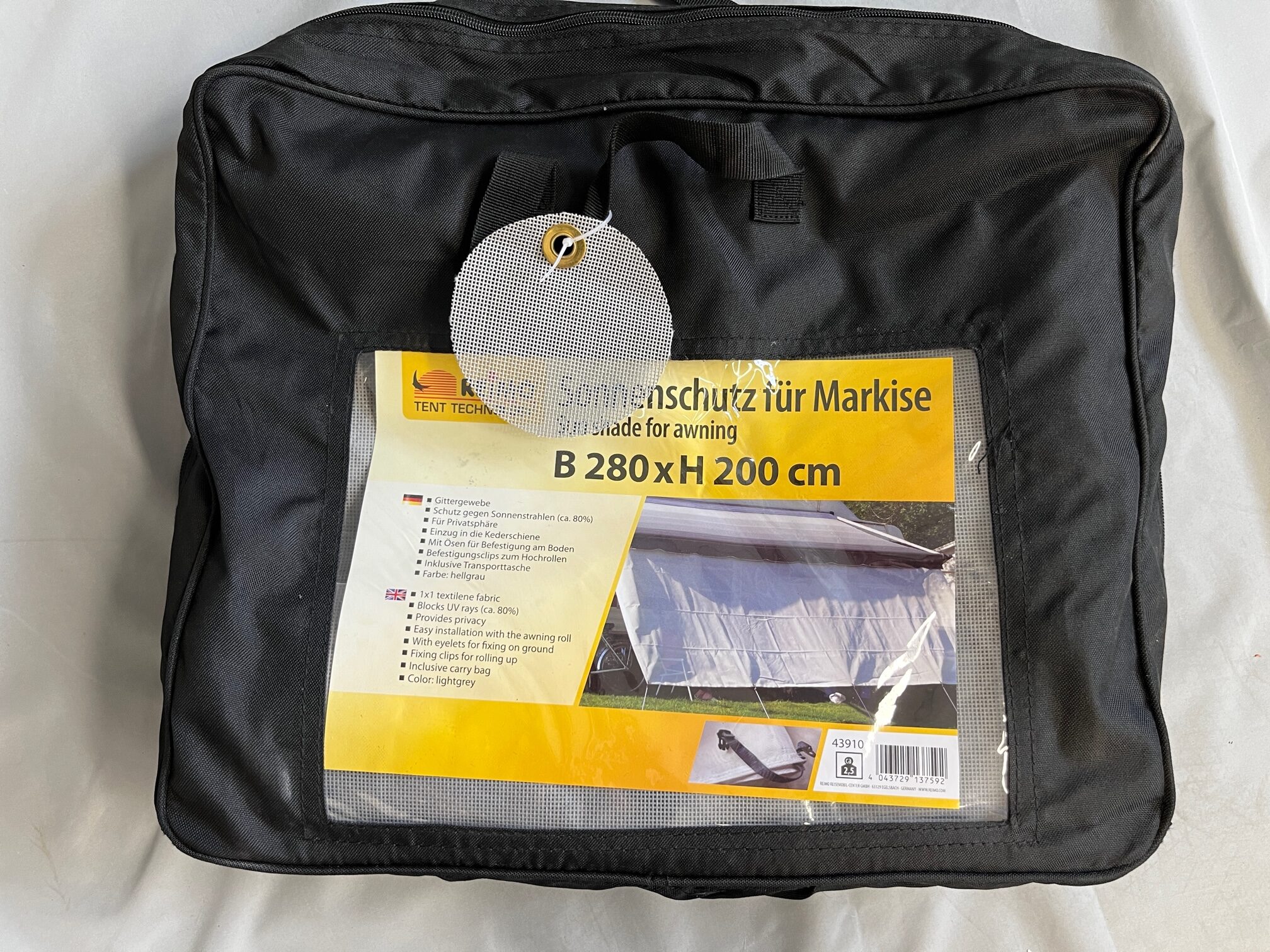 Reimo Sonnenschutz für Markise 280x200cm 43910