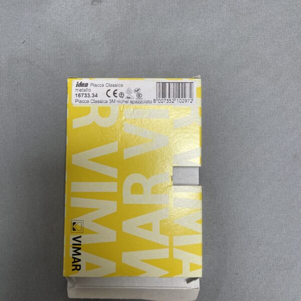 Vimar Placca Classica 3M Metallrahmen 1673334