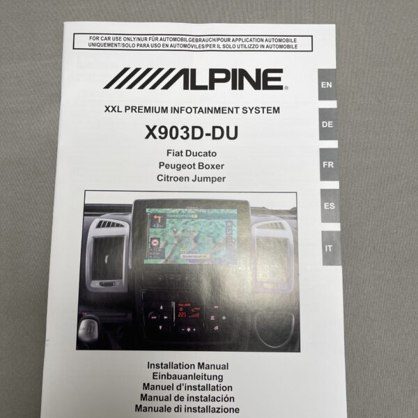 Alpine XXL Premium Infotainment System X903D-DU