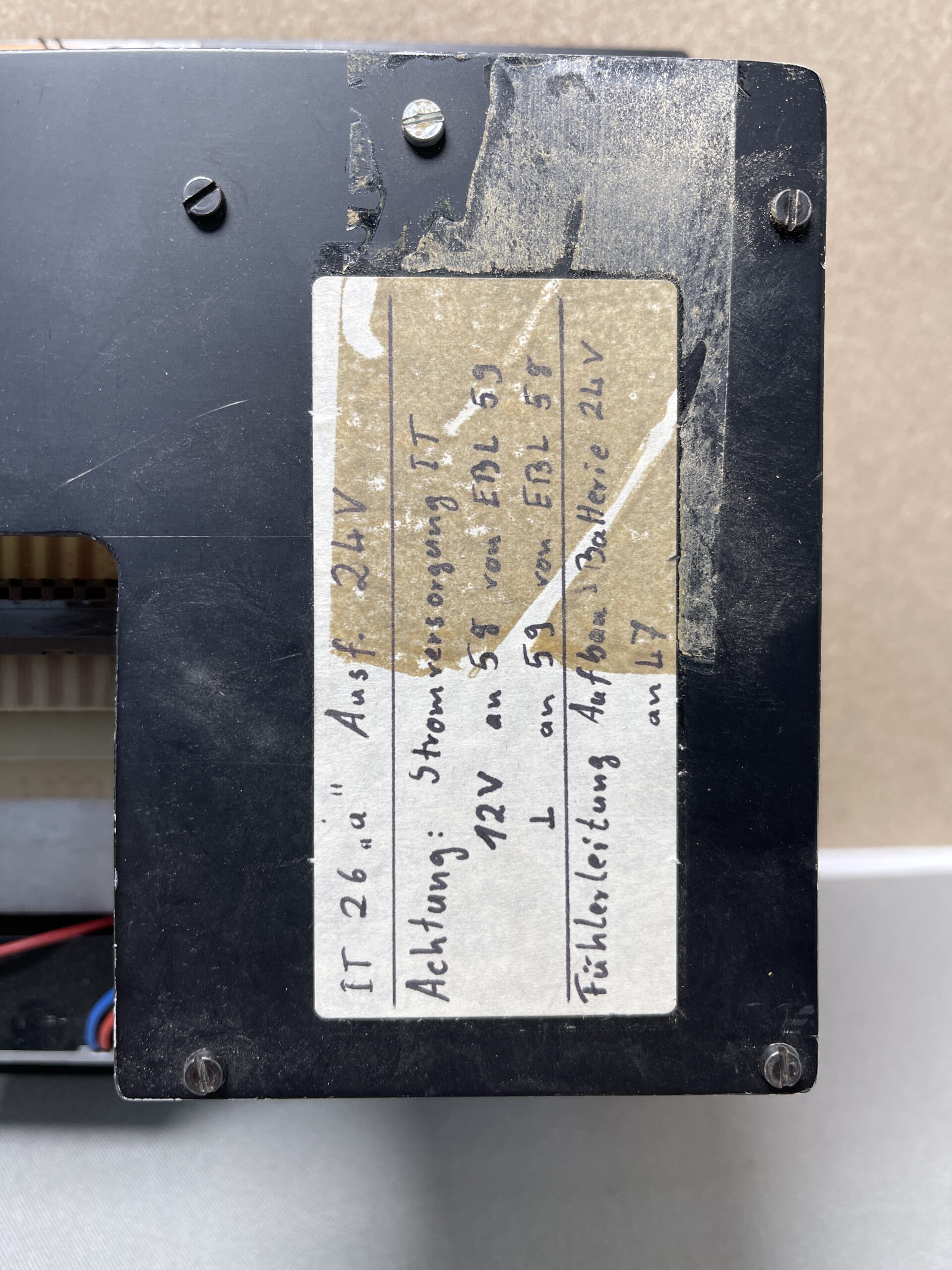 Clou Liner Bedienteil von Schaudt