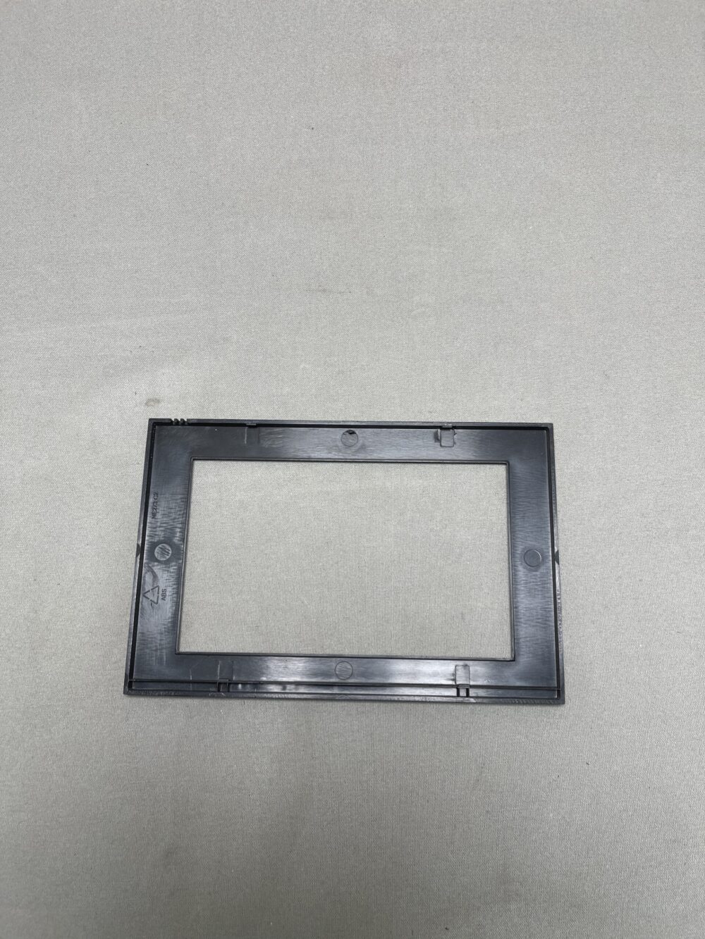Rahmen schwarz für Bedienpanel 19,5x13cm